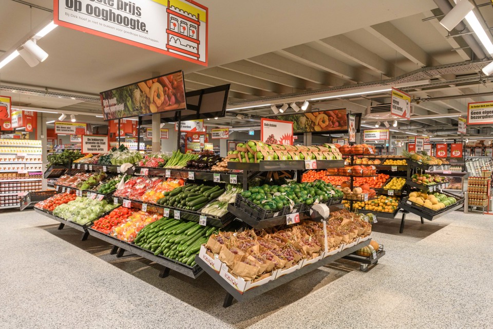 Dirk supermarkt OudGastel, Markt 21